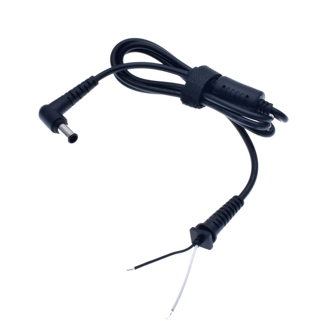 1pcs DC 6.0 x 4.4 6.0*4.4mm Power Supply Plug Connector With Cord / Cable For Sony Laptop Adapter 6.0*4.4