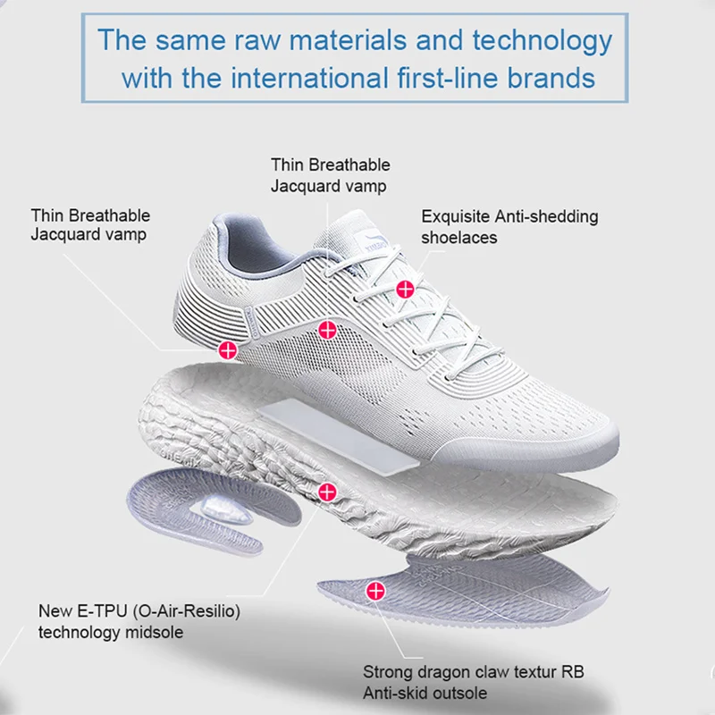 Onemix tênis de corrida para homens malha respirável ao ar livre trekking maratona amortecimento casual treinamento fitness homem esporte sapatos