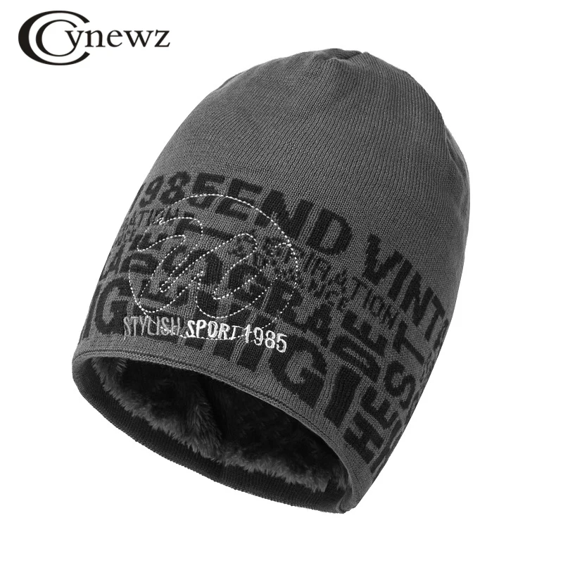 

Men Winter Hats Warm Thick Soft Knitted Beanies Hats Cotton Winter Accessories Skullies & Beanies Male Beanies Caps Autumn