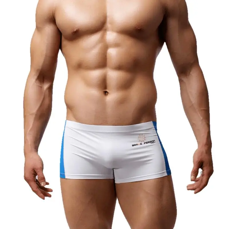 BRAVE PERSON Boxers Briefs Men Underwear Silky Comfortable Underpants Nylon Thin Breathable Sexy Panties Men Boxers Trunks