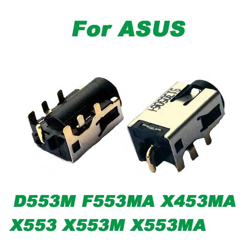 

3Pcs 2Pcs 1Pcs New Laptop DC POWER JACK Socket For ASUS D553M F553MA X453MA X553 X553M X553MA series CHARGING PORT CONNECTOR