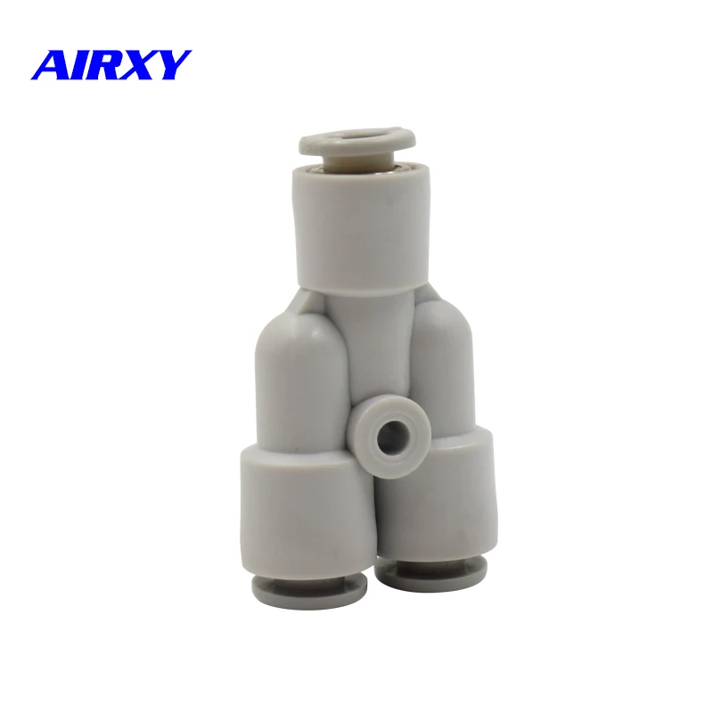 10pcs PY pneumatic fittings 3 Way Y shaped Tee push in pneumatic air fitting PY4 PY6 PY8 PY10 PY12