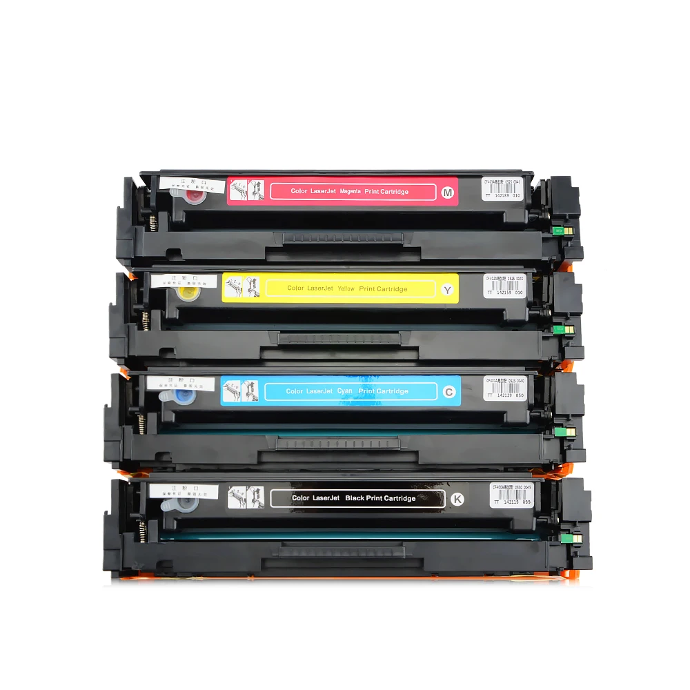 Imagem -05 - Conjunto Compatível Toner Cf410a Cf410 Cf411a Cf412a Cf413a para hp Cor Laserjet Pro Mfp M477fnw M477fdw M477 Impressora 1