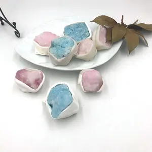 Ham Pembe Aragonit Kristal Kaya Örneği Mineral Rastgele Şifa Reiki Taş Ev Odası Dekor Süsler Kaya kaba 1 Adet 8 en çok satılan, taş, dolomit-no. 4