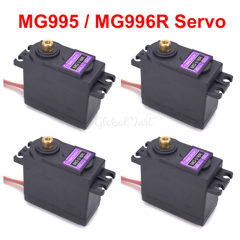 MG995 MG 995 / MG996R MG996 Metal Gear RC Servo High Speed for Racing Car truck Parts Car RC Model Helicopter Boat