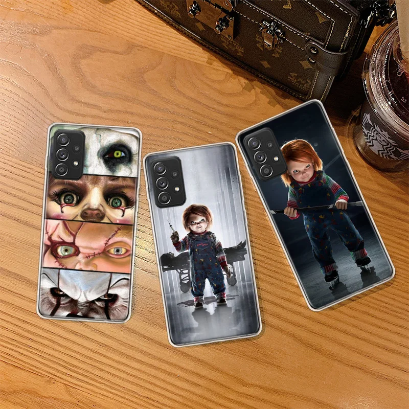 Seed of Chucky Phone Case For Galaxy A12 A22 A32 A42 A52 A52S A72 Samsung A73 A53 A33 A23 A13 A9 A8 A7 A6 Plus Cover Soft TPU Ca