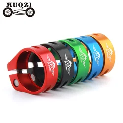 MUQZI Bike Seatpost Clamp 31.8mm 34.9mm Quick Release Clamp MTB Road Fixed Gear Bike CNC Aluminum Alloy Seat Post Clamp