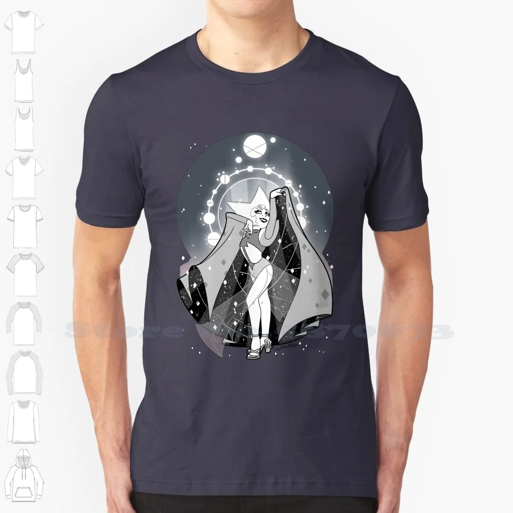 Steven Universe-Queen Bee 100% Cotton T-Shirt Steven Universe Stevenuniverse Su White Diamond Cartoon The Great Diamond