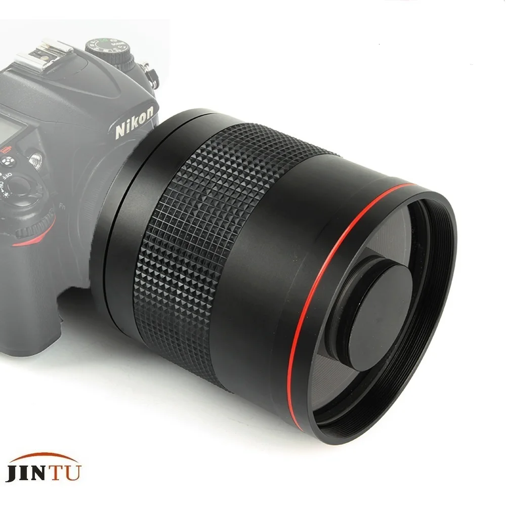 JINTU 900mm f/8.0 lustro fundusz powierniczy instrukcja teleobiektyw do aparatu do aparatu NIKON D90 D5500 D5600 D3500 D40 DF D80 D850 D3400 D5200 D7500 D3200