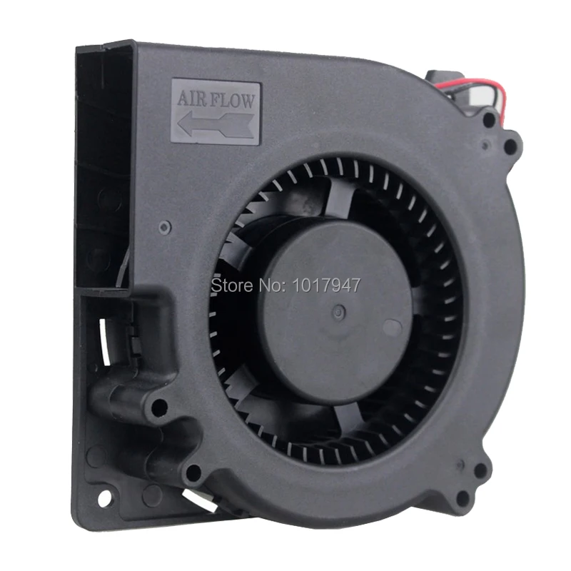 5PCS/LOT Gdstime 120mm Blower DC 48V 2Pin 12cm 12032 Ball Bearing Brushless Centrifugal Cooling Fan 120x120x32mm