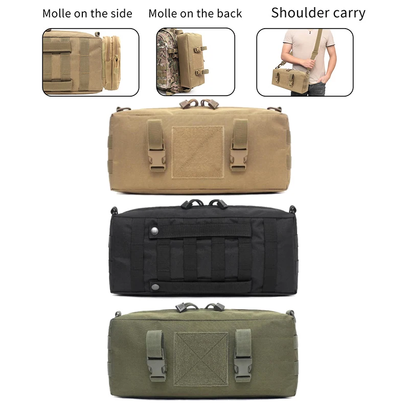 600D Nylon Outdoor Tactical Bag Utility Tactical Waist Pack Pouch Oblique Crotch Bag Tactical Hiking Camping Bag Belt Backpack