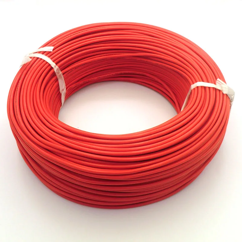 Soft Electronic line 2mm² 15AWG 1 core Multi-strand Oxygen-free Copper Signal Connecting Wire 100m RV Cable