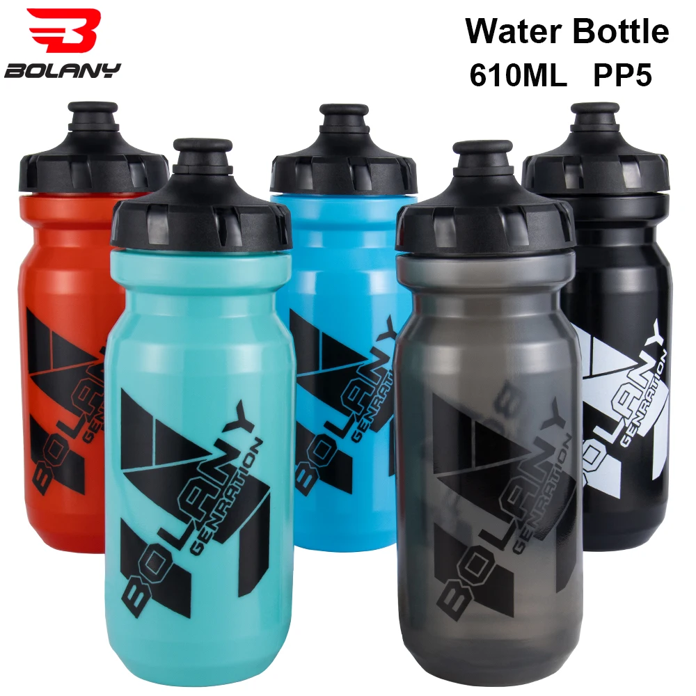 Bolany Bike Water Bottle 610ml PP5 Lightweight Outdoor Gym Sports Portable Cup Cycling Kettle Mountain Road Bicycle Accessories