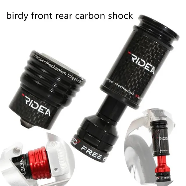 Rower składany carbon + aluminium alloy suspension birdy front rear carbon shock Compatible with all versions of birdy bike