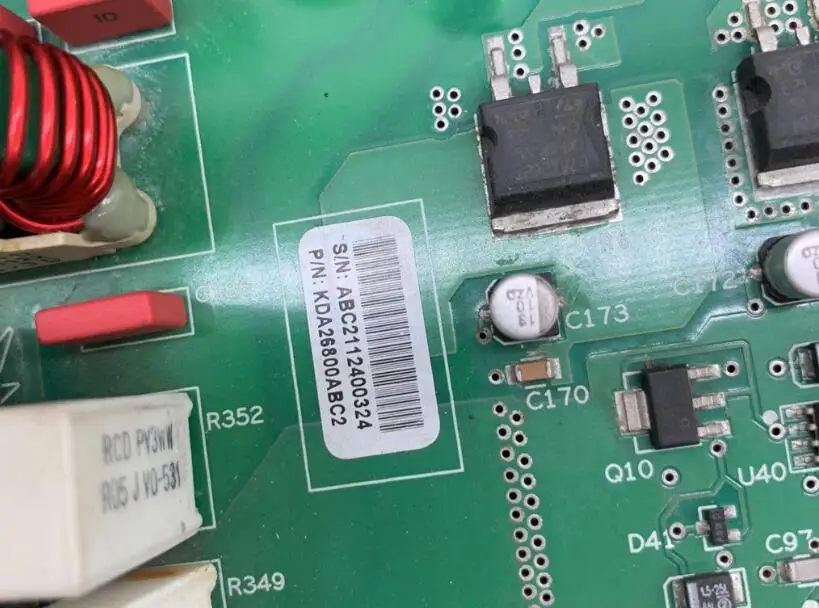 Placa de accionamiento del inversor HVIB, KDA26800ABC2, placa de ordenador, buen funcionamiento