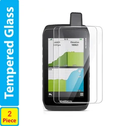 2 pçs 9h vidro temperado protetor de tela escudo filme para garmin montana 700 700i 750i caminhadas handheld gps acessórios