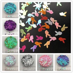 20g 5mm Paillettes sciolte in PVC a forma di coniglio Paillettes Glitter per Nail Art manicure/cucito/decorazione di cerimonia nuziale coriandoli all'ingrosso