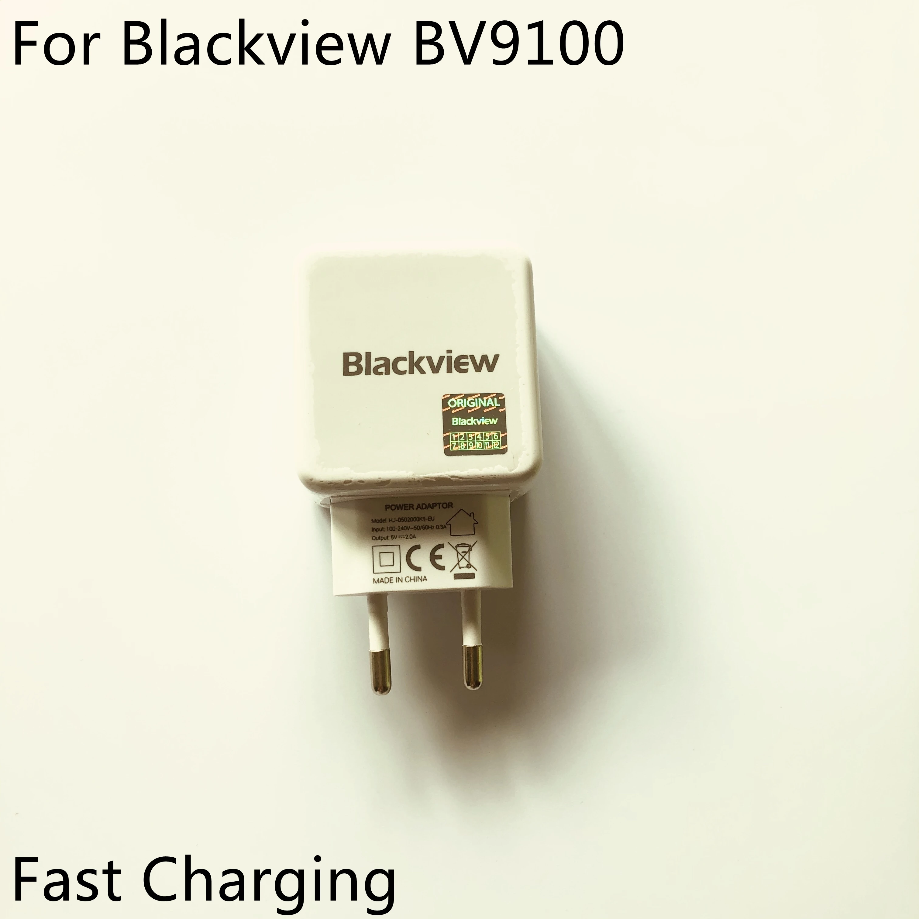 New Original Fast Charging Travel Charger + Type-C Cable For Blackview BV9100 MTK6765 6.3'' 1080x2340 Free Shipping