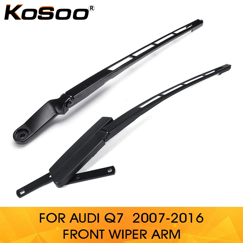

KOSOO for Audi Q7 4L1955407A/4L1955408B 2007-2016 Car auto parts Front left/Right Windshield Windscreen Wiper Arm Replacement