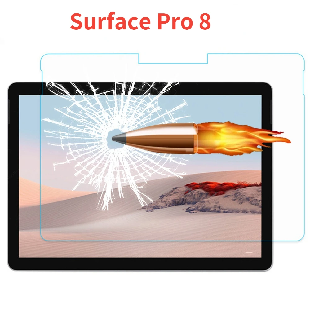 

Tempered Glass Screen Protector For Microsoft Surface Pro 8 Tablet Protective Film for Microsoft Surface Pro 8 13 inches