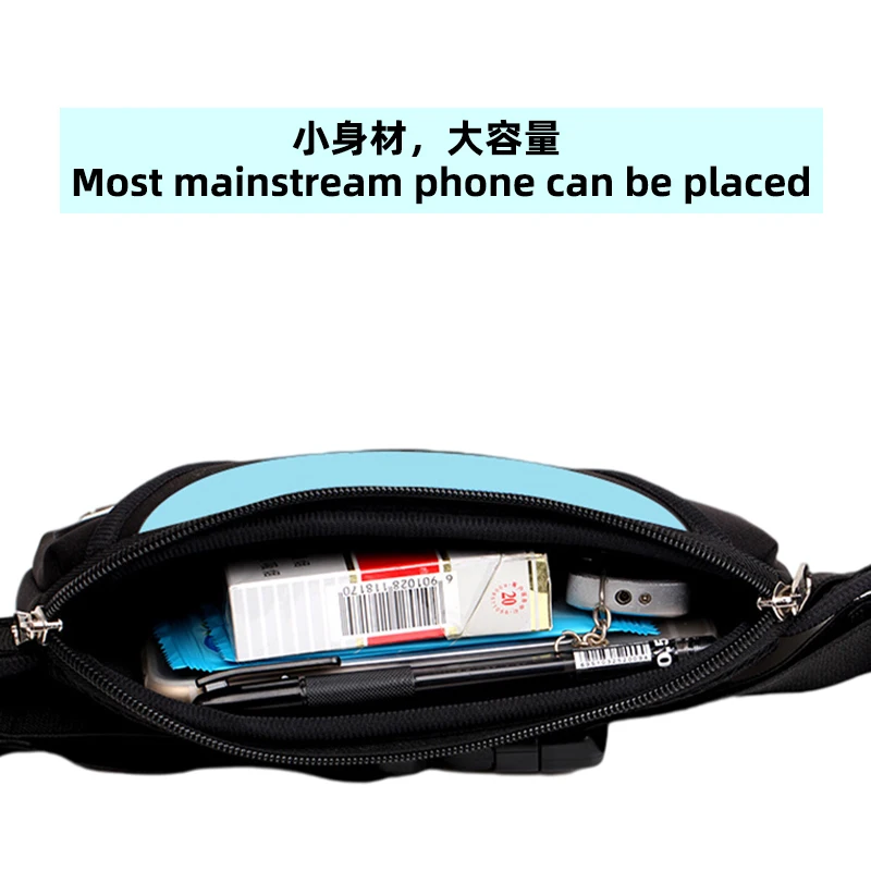 New Sport Waist Bodypack Cycling Running Jogging Fitness Gym Purse Fit Phone Shoulder Belt Bag Pouch Men Women Travel Fanny Pack