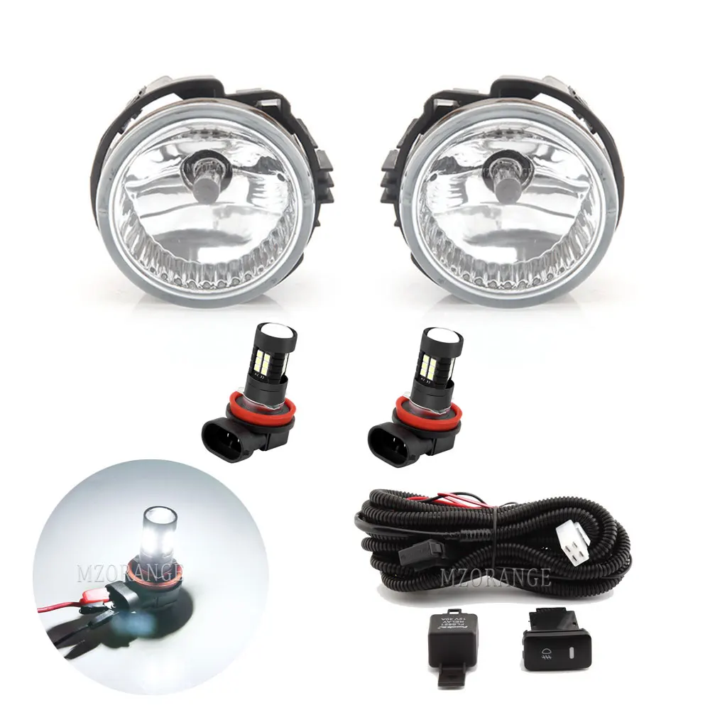 Luces antiniebla para Subaru Impreza WRX STI Forester 2008, 2009, 2010, 2011-2013, luz Led antiniebla de parachoques delantero, Faro de conducción