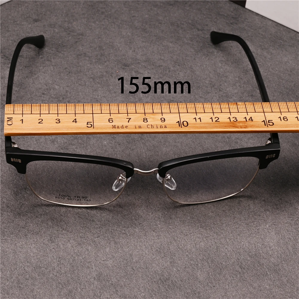 

Rockjoy Oversized Eyeglasses Frames Male Myopia Glasses Men 155mm Wide Large Wide Spectacles for Prescription Eyebrow Fashion