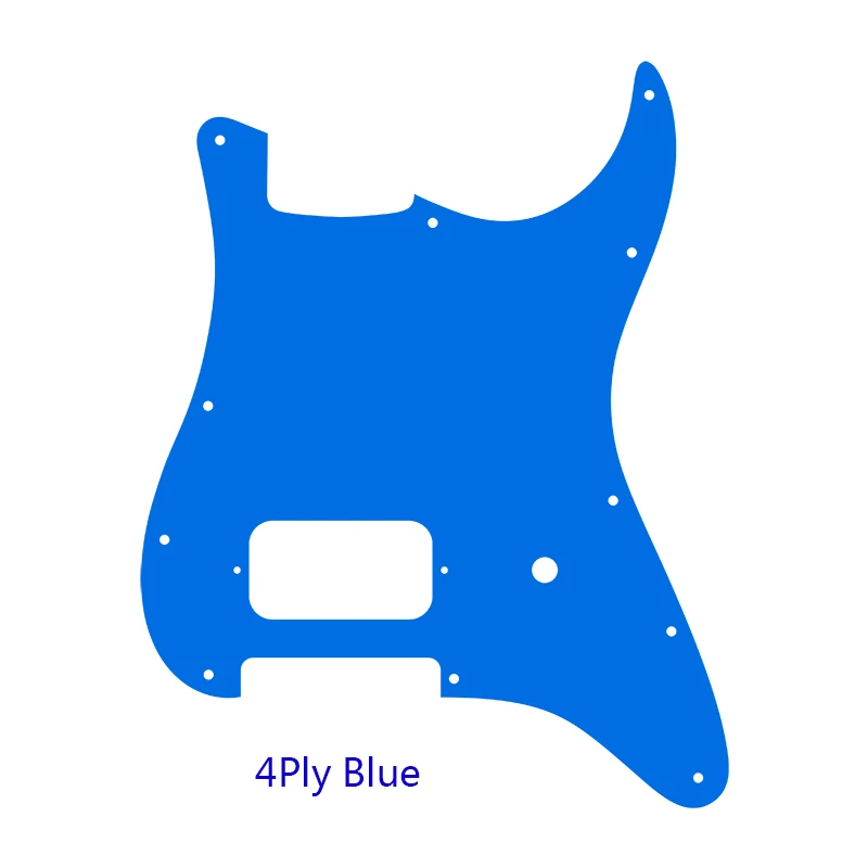 Xin Yue Guitar Parts For FD US 11 Mounting Screw Hole Standard Start H Guitar Pickguard With Brige And Flame Pattern