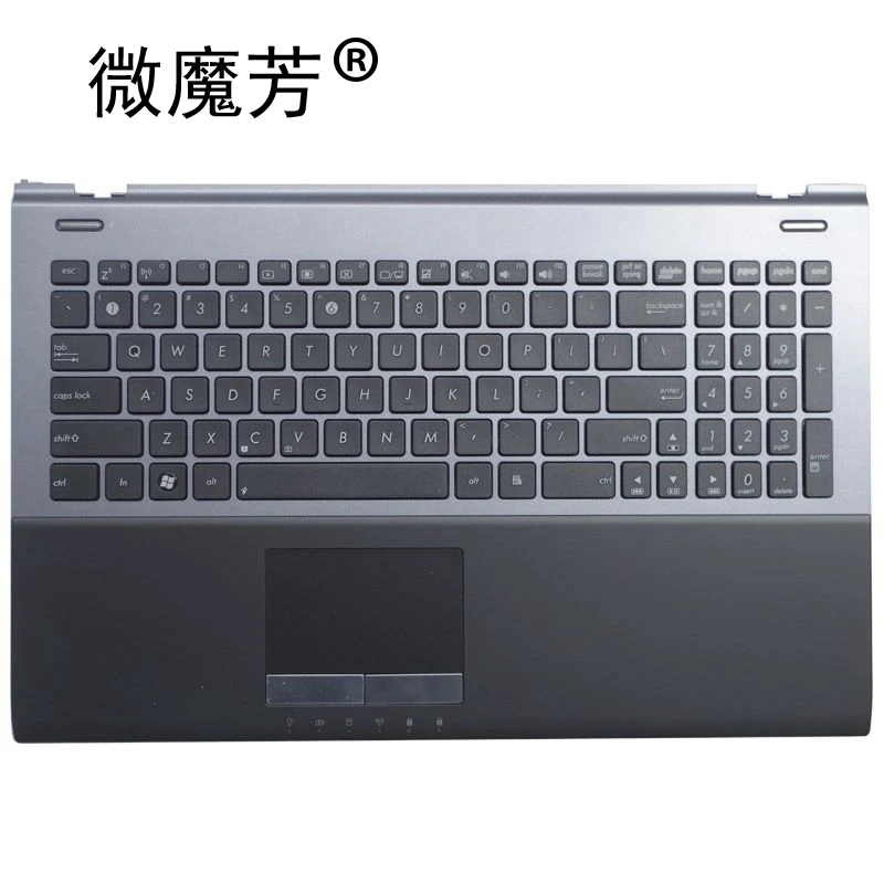 

US Laptop Keyboard bezel For ASUS U56 U56E U56E-BBL6 U56E-EBL8 U52Jc U53SD U53Jc U53F Palmrest Top Cover UPPER CASE