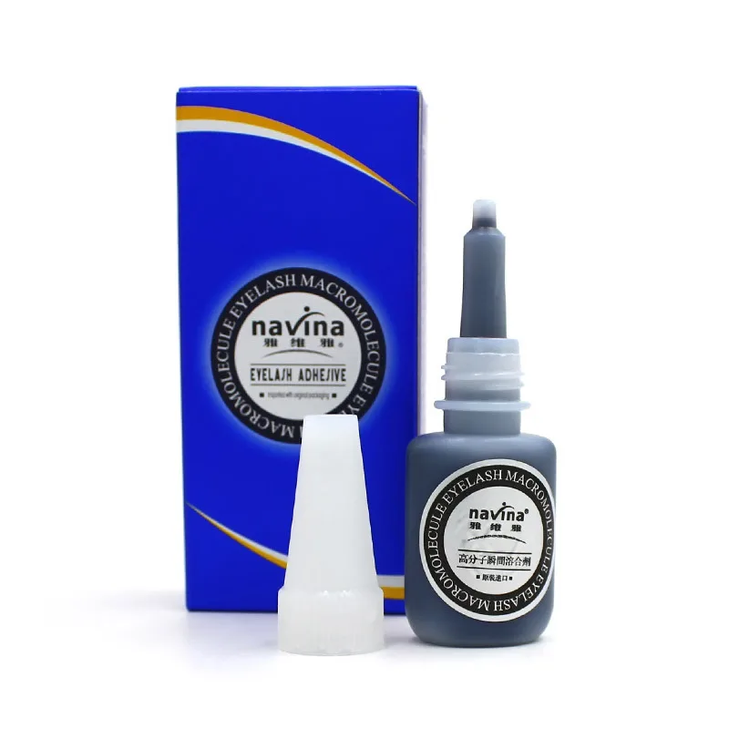 10Pieces Professional  High quality Individual Eyelash Glue Eyelash Adhesive 10ml Black glue  Wholesale