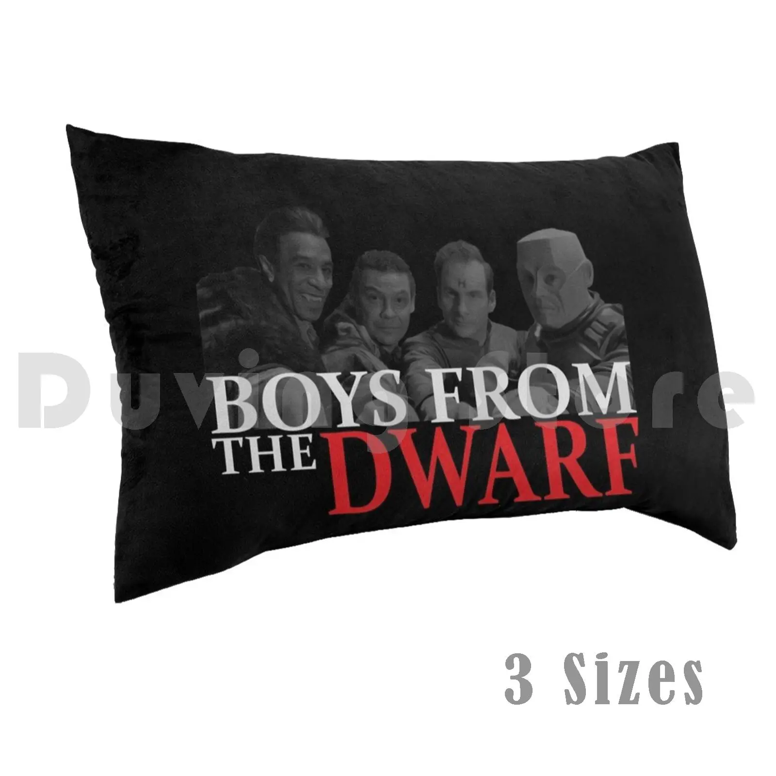 Boys From The Dwarf Pillow Case 20*30 Inch Red Dwarf Dave Lister The Cat Kat Kit Kryten Arnold J Rimmer