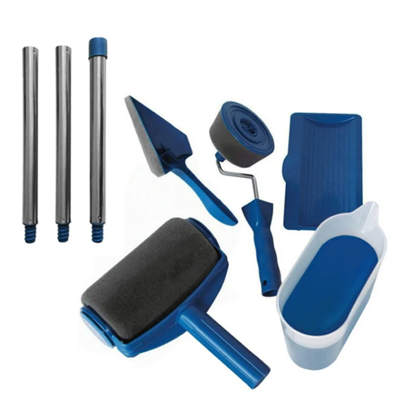 Multifunktionale Tragbare Farbroller Pinsel Professionelle Nicht-Tote Ecke Roll Pinsel Wand Reparatur Dekoration Werkzeug Set