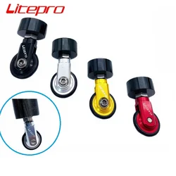 Litepro 33.9mm Seatpost Easywheel BYA412 K3 Folding Bike Seat Post Seatpost Easy Wheel