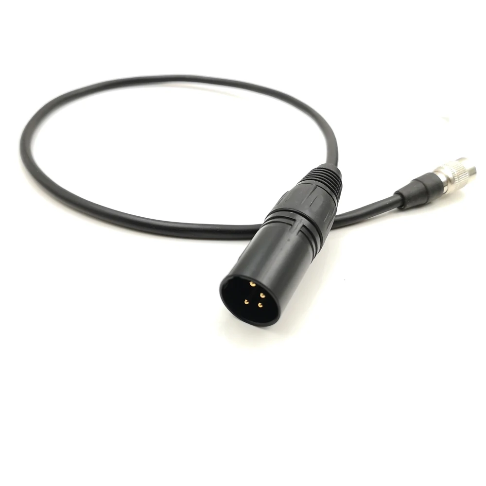 ヒロセ 4pin オスプラグ XLR 4 ピン電源ケーブルサウンドデバイス