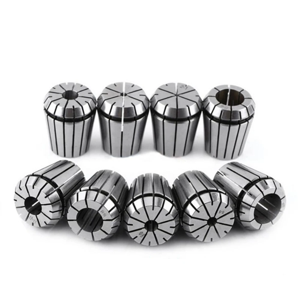 Imagem -05 - Conjunto er Pinça Chuck Er8 Er11 Er16 Er20 Er25 Er32 Er40 Cnc Ferramenta de Fresagem Titular Máquina Gravura Torno Moinho Primavera Chuck Cnc Novo