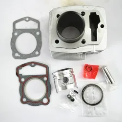 Motorcycle 56mm Cylinder Big Bore Kit with Gasket piston Set for Honda CB125 CB125S CL125S SL125 XL125 to 150cc