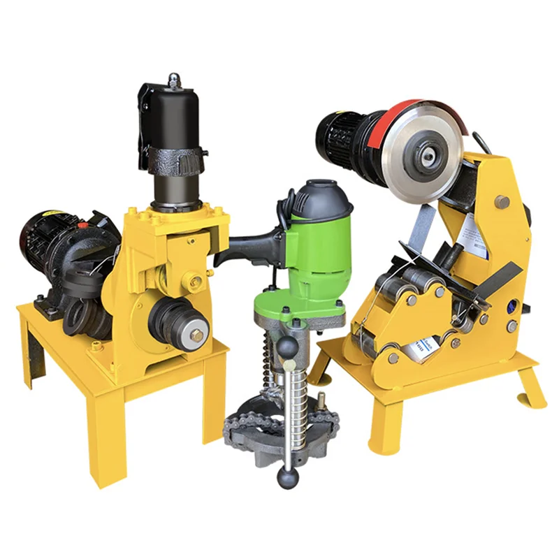 Pipe Cutting Machine Electric Fire-Fighting Pipe Cutter Automatic Slotting And Boring Hydraulic Rolling Groove Machine