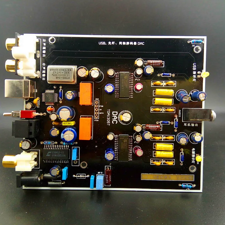 

USB Decoder DAC Optical Fiber Coaxial Decoding OTG Dual Parallel TDA1305T Computer External Fever Sound Card