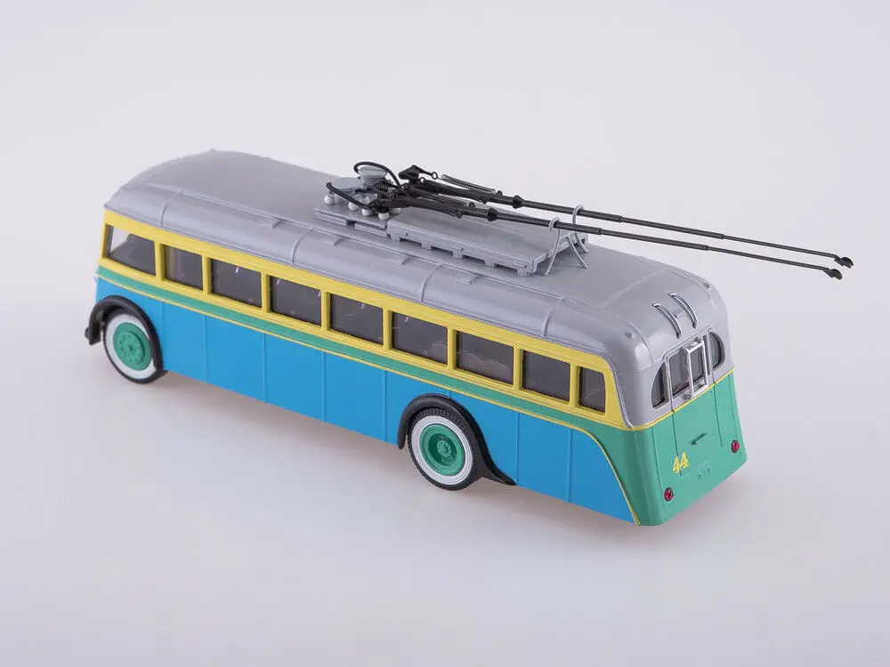 Nuovo EAC 1:43 scala YATB-1 USSR BUS Trolleybus By Editions collezioni modello pressofuso per la raccolta