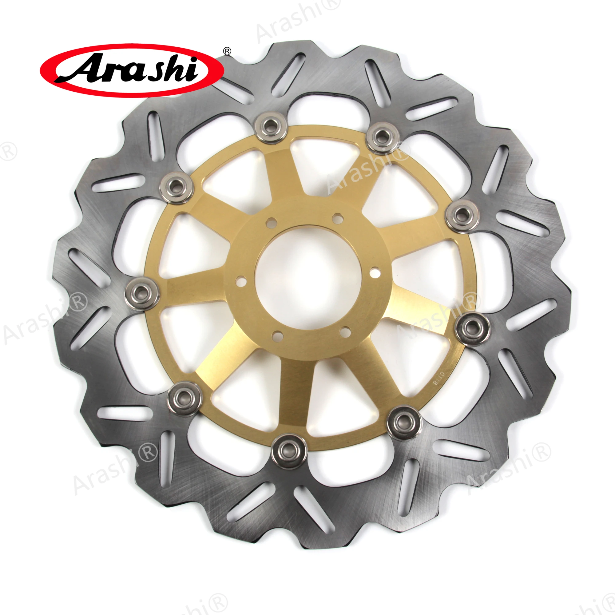 Arashi 2PCS For HONDA CB 1284 X4 SC38 / EBE 1997 1998 1999 CNC Full Floating Front Brake Disc Disk Brake Rotor Motorcycle