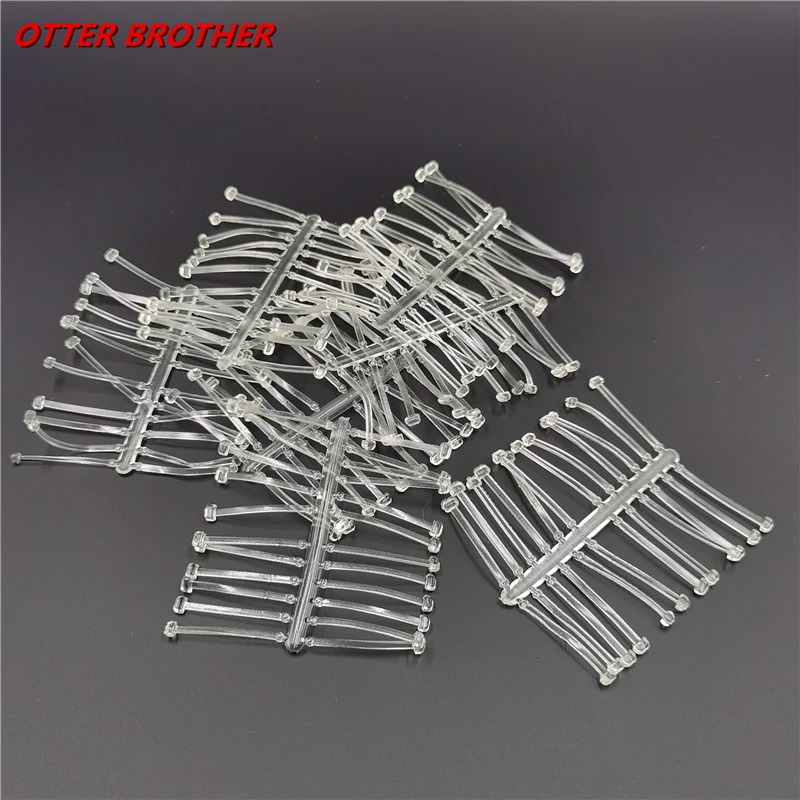 24PCS/1Set Carp Fishing Boillie Stops Hair Rigs Stopper Soft  Rigid Bait Holder Carp Hook Rigging Fishing Tackles Accessories