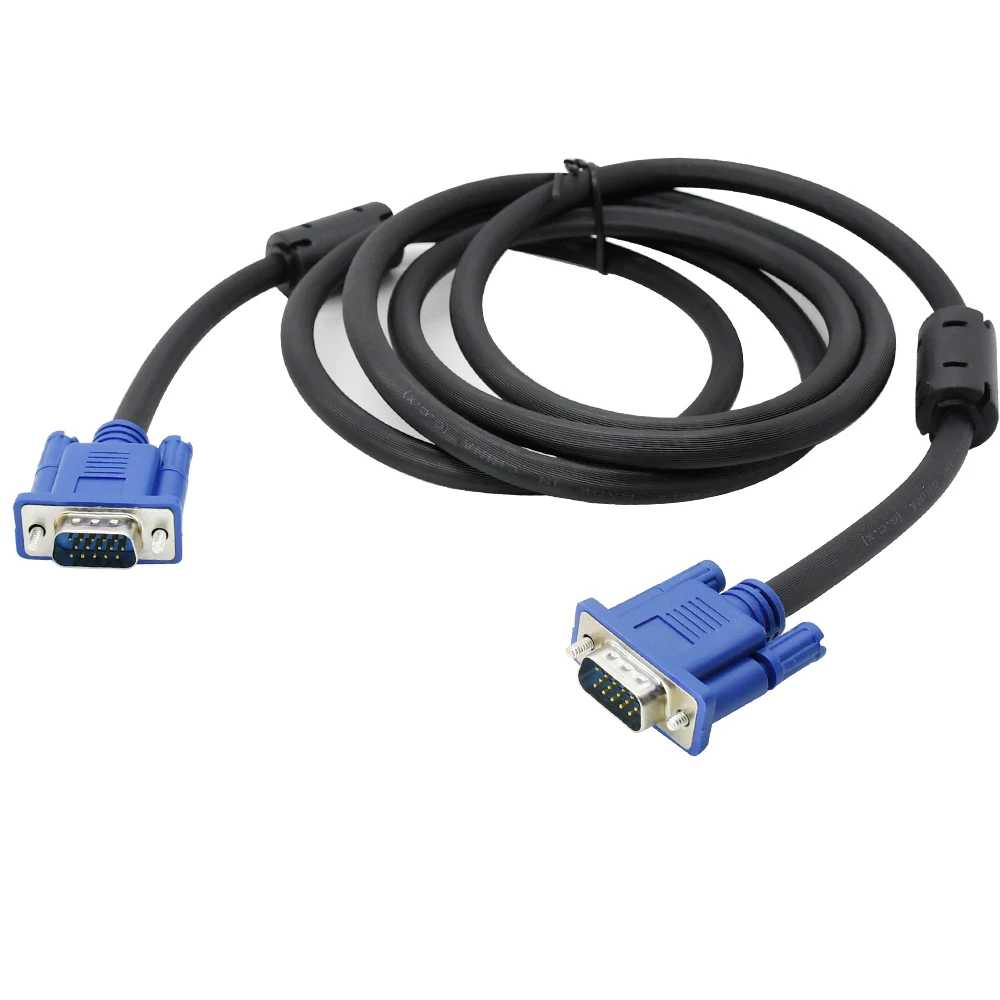 VGA cable VGA 15pin male to male vedio cable for pc monitor projector 0.6m 1.5m 1.8m image 4