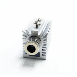 1 Set of  Laser Diode Housing 12mmx40mm with Heatsink 20mmx27mmx46mm Laser Module Heat Sink DIY for TO-18 5.6mm LD