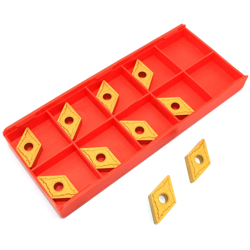 Insertos de carburo de alta calidad, herramienta de torneado externo DNMG150408 PM PC4025, DNMG 150408 CNC, cortador de torno para acero duro, 10 Uds.