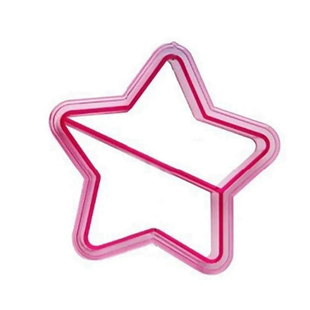 Kids Cutting Sandwich Dinosaur Star Heart Shaped Stainless Steel Bread Mold Metal Cookie Cutters Mold new