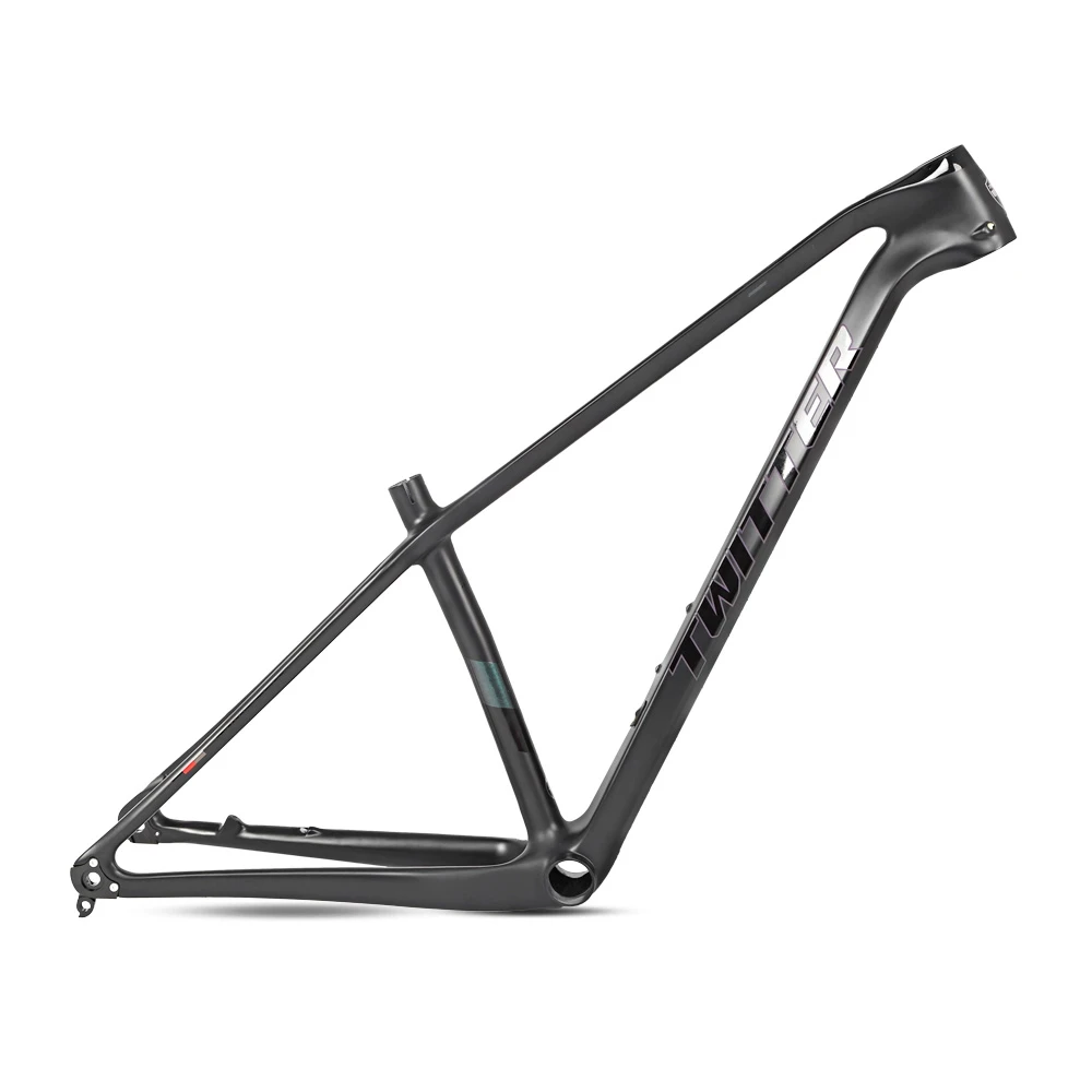 Twitter Warrior-Medium Carbon Fiber Mountain Bike Frame, Quick Release Barrel Pumping, 27.5 \