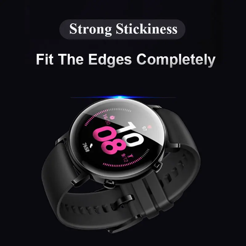 Đồng Hồ Huawei Watch GT 2 42Mm 46Mm Kính GT 2e TPU Bảo Vệ Màn Hình Trong Cho GT2/GT2e Full cong Trầy Xước Chống Bảo Vệ Phụ Kiện