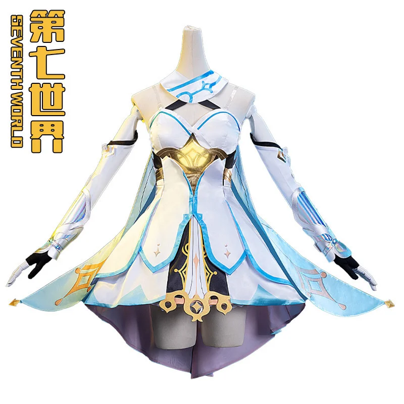 Game Animation Genshin Impact Lumine Character Full Set Of Cosplay Two-dimensional Game Clothing Suit Christmas Gift