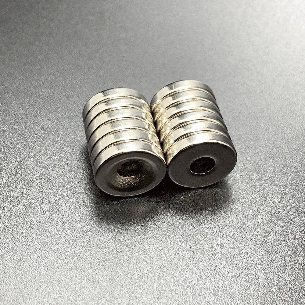 50Pcs 12x3-4 Neodymium Magnet 12 x 3 Hole 4 N35 NdFeB Round Super Powerful Strong Permanent Magnetic imanes image 2