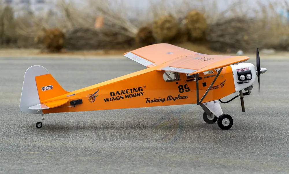 1.8M RC Plane Piper Cub J3 Airplane Model 70\